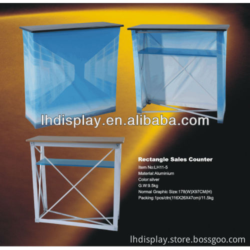 trade show promotion table for display equipment